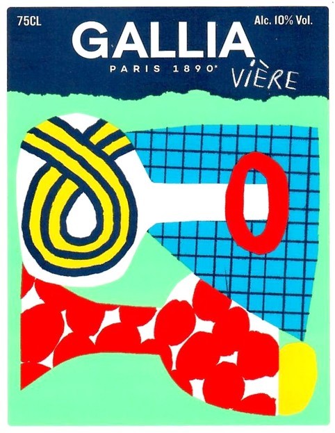 Etiquette BRASSERIE GALLIA 46