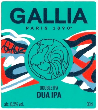 Etiquette BRASSERIE GALLIA 59