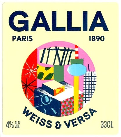 Etiquette BRASSERIE GALLIA 79