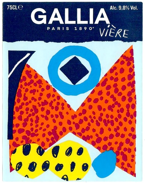 Etiquette BRASSERIE GALLIA 82