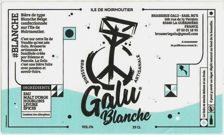 Etiquette BRASSERIE GALU 01