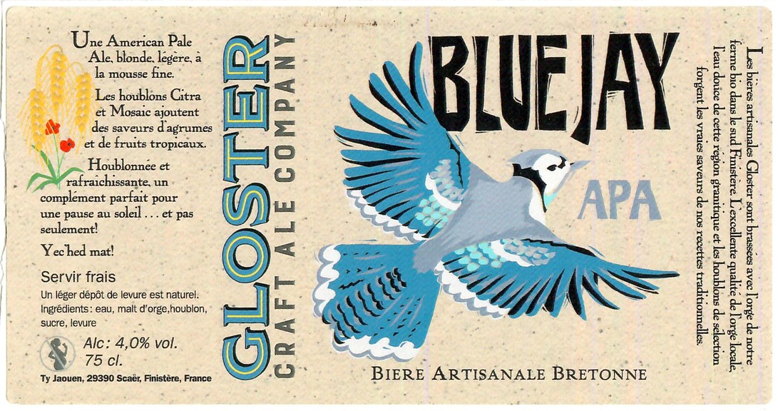 Etiquette BRASSERIE GLOSTER CRAFT ALE COMPANY 11