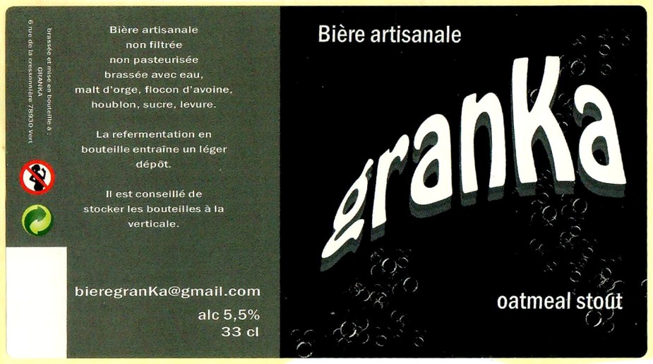 Etiquette BRASSERIE GRANKA 03