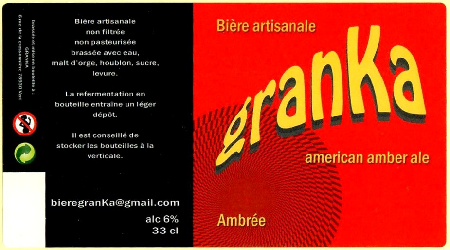 Etiquette BRASSERIE GRANKA 05