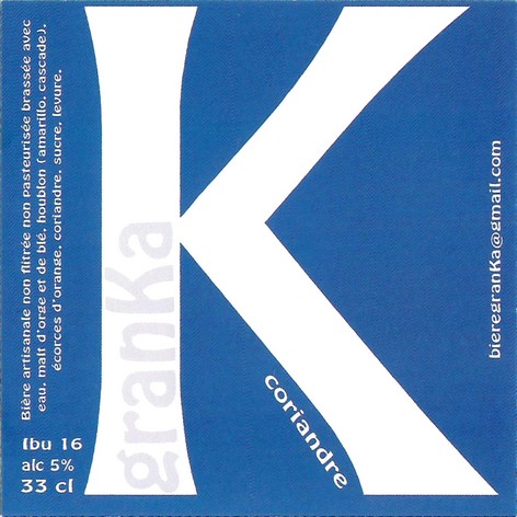 Etiquette BRASSERIE GRANKA 07