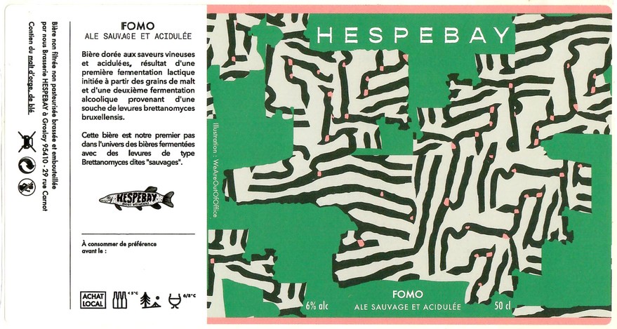 Etiquette BRASSERIE HESPEBAY 03