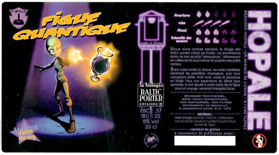 Etiquette BRASSERIE HOPALE 03