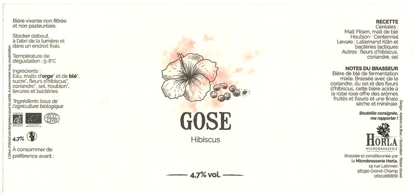 Etiquette BRASSERIE HORLA 03