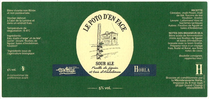 Etiquette BRASSERIE HORLA 09