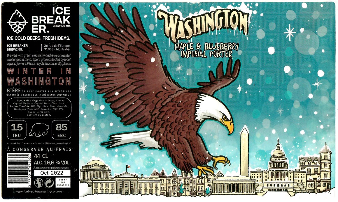 Etiquette BRASSERIE ICE BREAKER 43