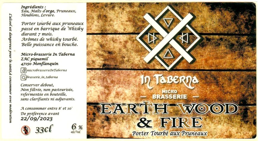 Etiquette BRASSERIE IN TABERNA 02