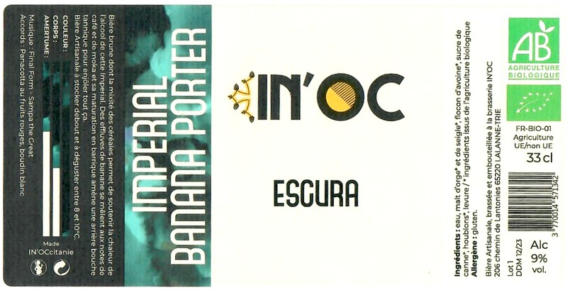 Etiquette BRASSERIE IN'OC 04