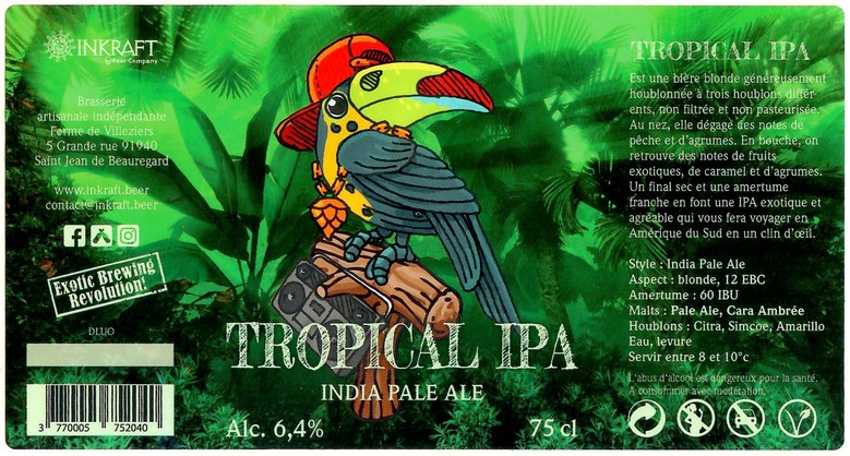 Etiquette BRASSERIE INKRAFT 03