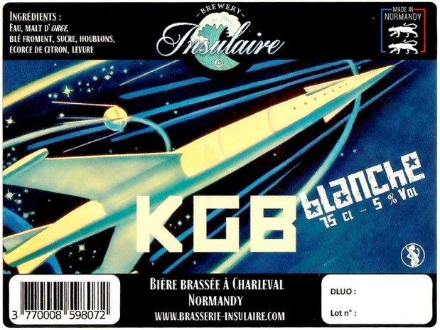 Etiquette BRASSERIE INSULAIRE 30