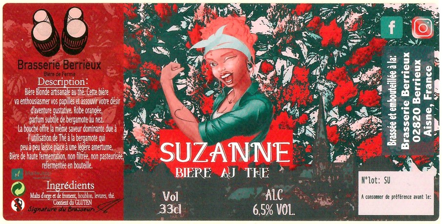 Etiquette BRASSERIE JACK'S FARM 02