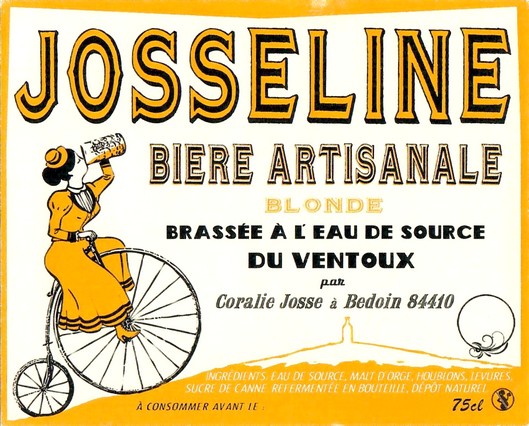 Etiquette BRASSERIE JOSSELINE 02