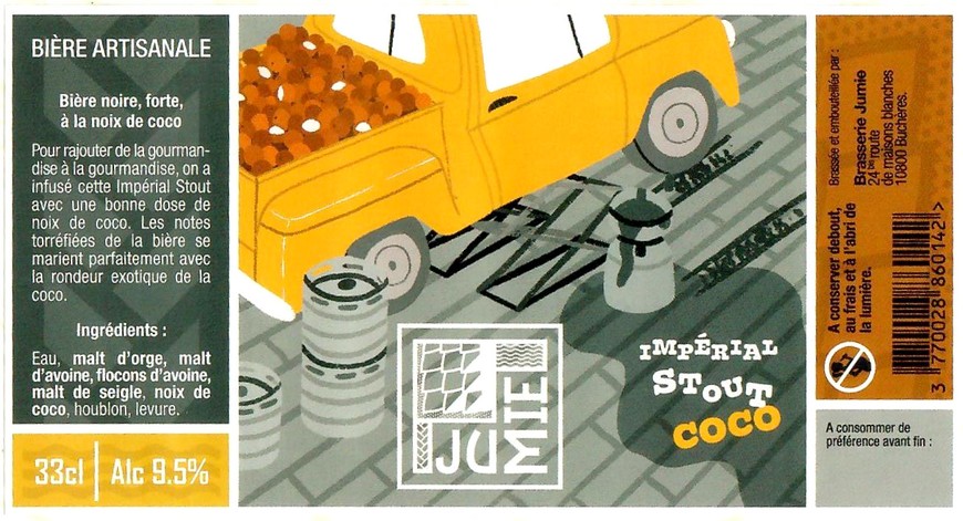 Etiquette BRASSERIE JUMIE 03