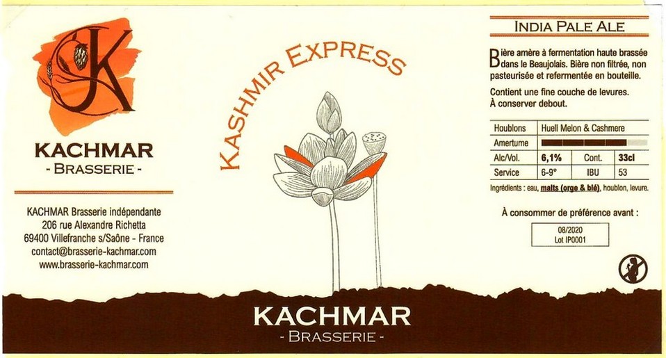 etiquette BRASSERIE KACHMAR 02
