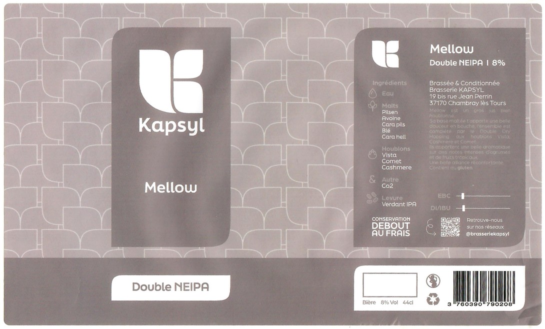 Etiquette BRASSERIE KAPSYL 21