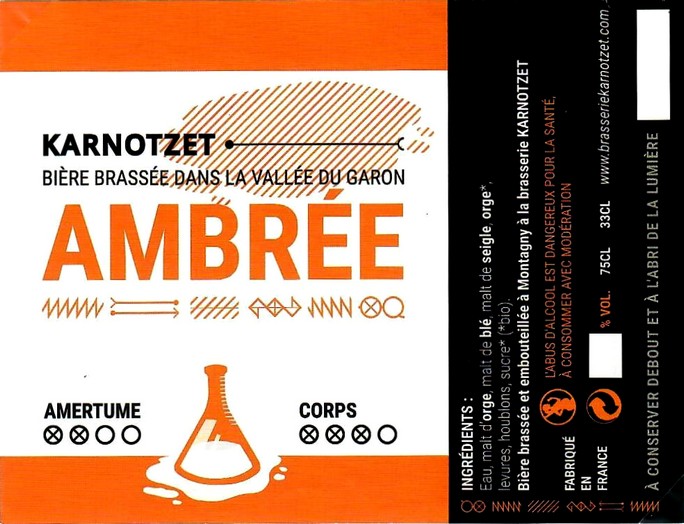 etiquette BRASSERIE KARNOTZET 07