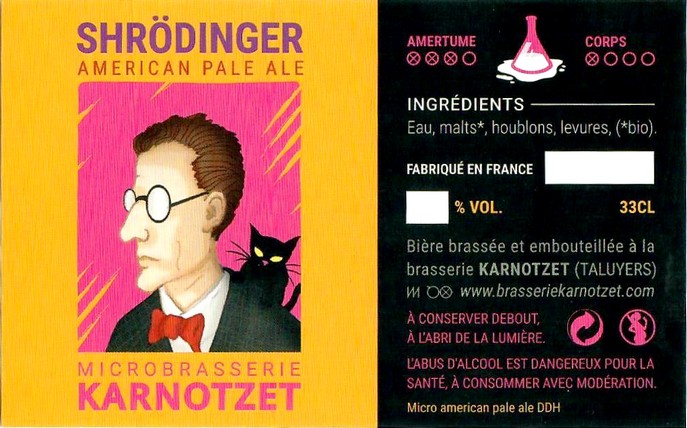 Etiquette BRASSERIE KARNOTZET 13