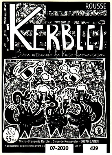 etiquette BRASSERIE KERBLEI 09