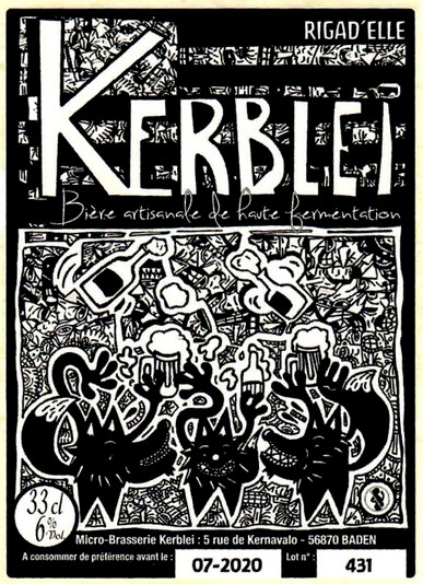 etiquette BRASSERIE KERBLEI 10