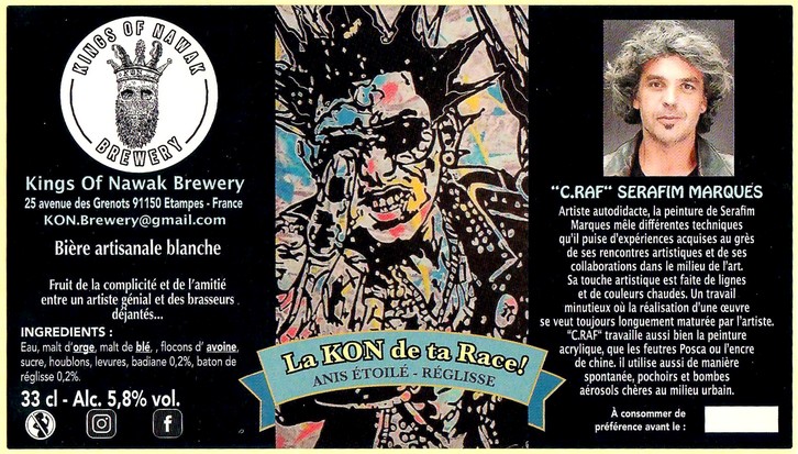 Etiquette BRASSERIE KINGS OF NAWAK 06