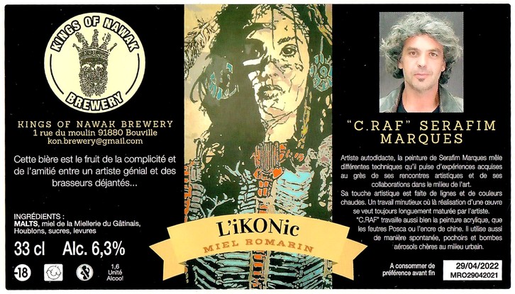 Etiquette BRASSERIE KINGS OF NAWAK 07