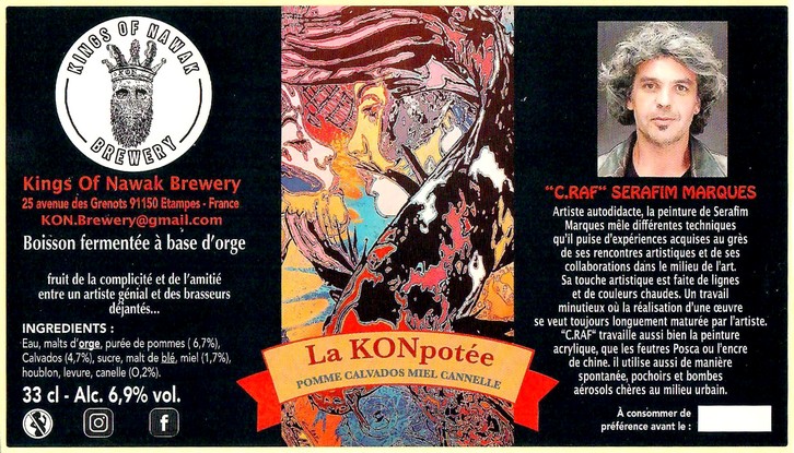 Etiquette BRASSERIE KINGS OF NAWAK 08