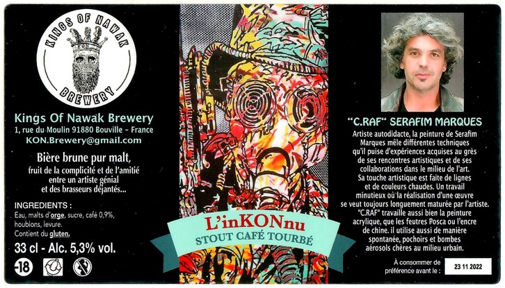 Etiquette BRASSERIE KINGS OF NAWAK 09