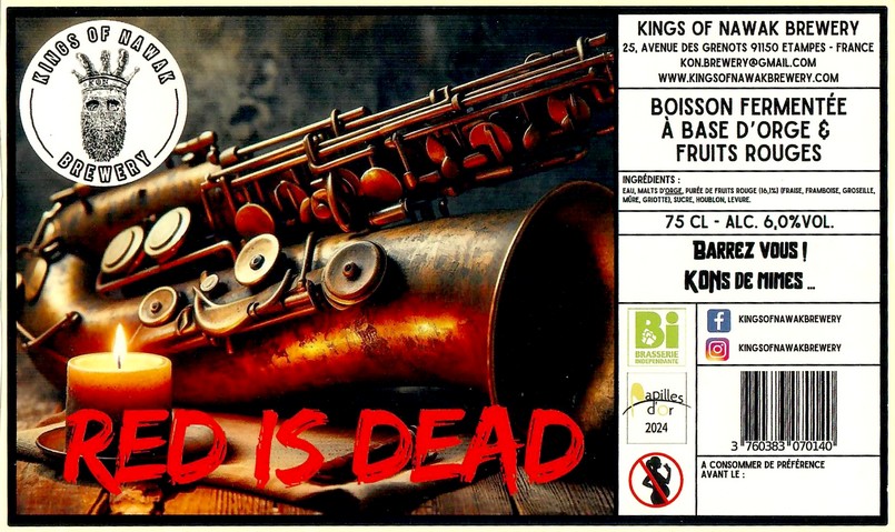 Etiquette BRASSERIE KINGS OF NAWAK 12