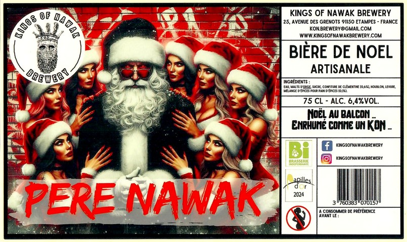 Etiquette BRASSERIE KINGS OF NAWAK 14