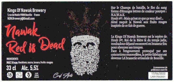 Etiquette BRASSERIE KINGS OF NAWAK 23