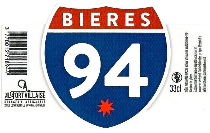 Etiquette BRASSERIE L'ALFORTVILLAISE 11