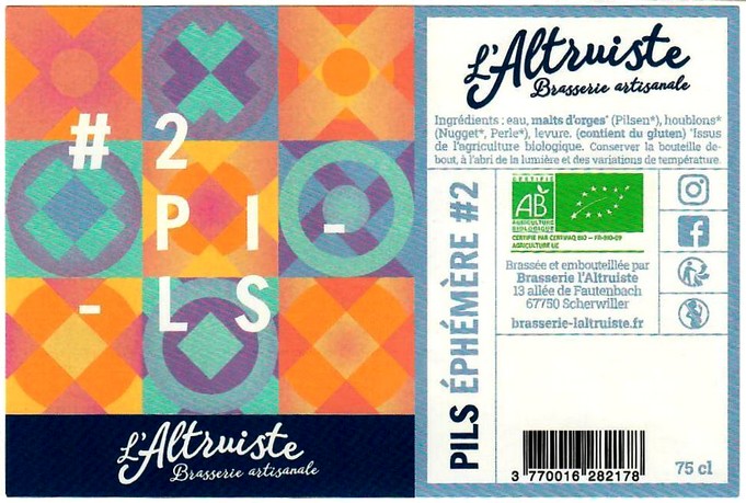 etiquette BRASSERIE L'ALTRUISTE 03