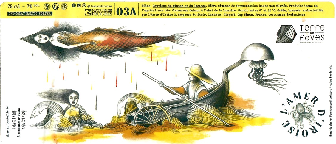 Etiquette BRASSERIE L'AMER D'IROISE 03