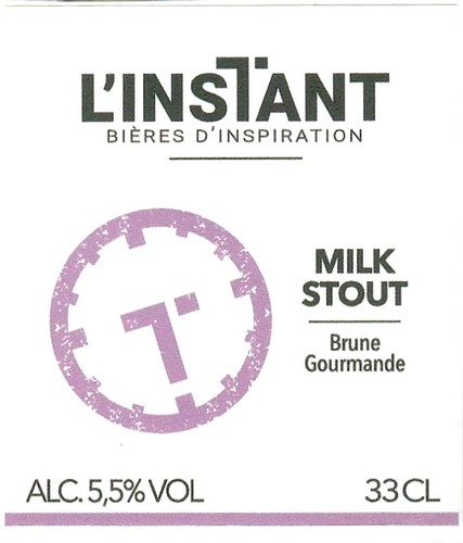 Etiquette BRASSERIE L'INSTANT 05