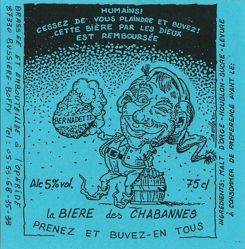 Etiquette BRASSERIE L'OPERIDE 01