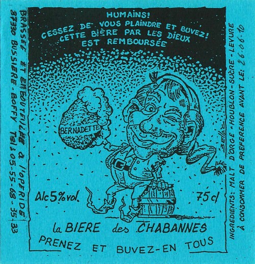 Etiquette BRASSERIE L'OPERIDE 03