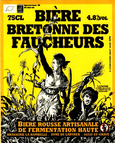 etiquette BRASSERIE LA BAMBELLE 07