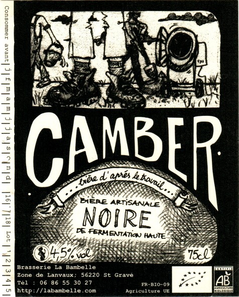 etiquette BRASSERIE LA BAMBELLE 10