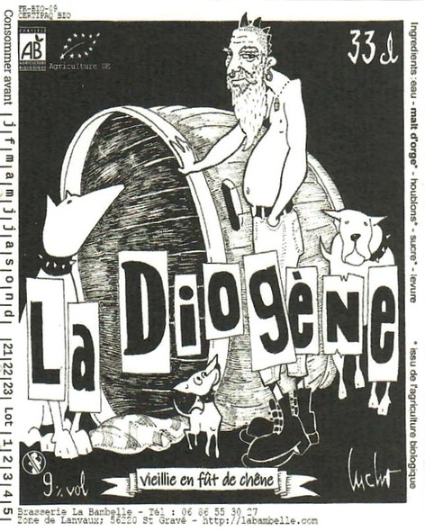 Etiquette BRASSERIE LA BAMBELLE 21