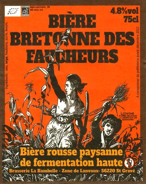 Etiquette BRASSERIE LA BAMBELLE 32