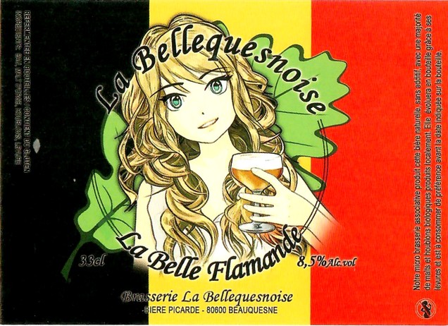 Etiquette BRASSERIE LA BELLEQUESNOISE 35