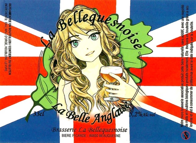 Etiquette BRASSERIE LA BELLEQUESNOISE 36