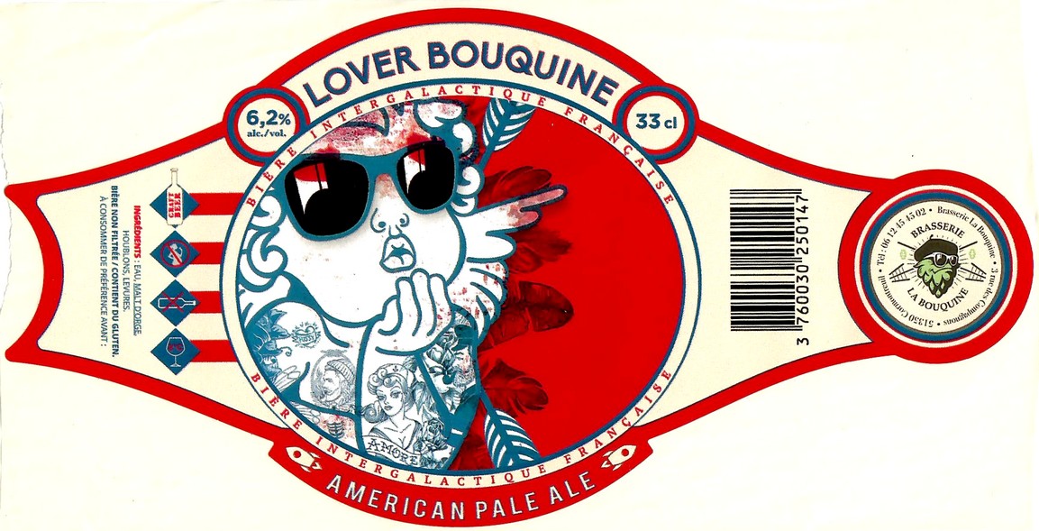 Etiquette BRASSERIE LA BOUQUINE 31