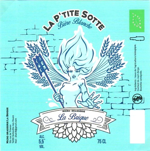 Etiquette BRASSERIE LA BRIQUE 03