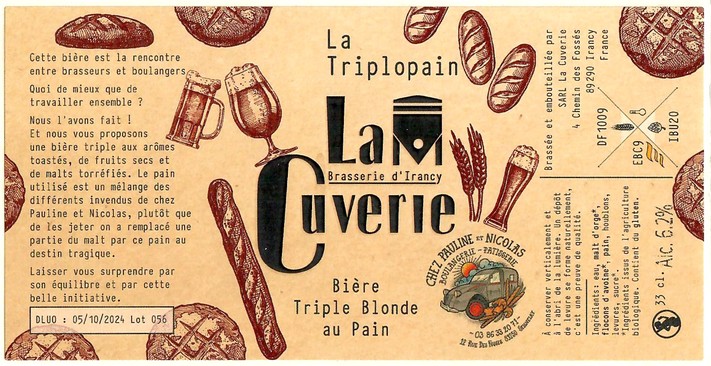 Etiquette BRASSERIE LA CUVERIE 05