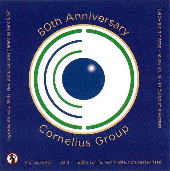 Etiquette BRASSERIE LA DAMOISE 25